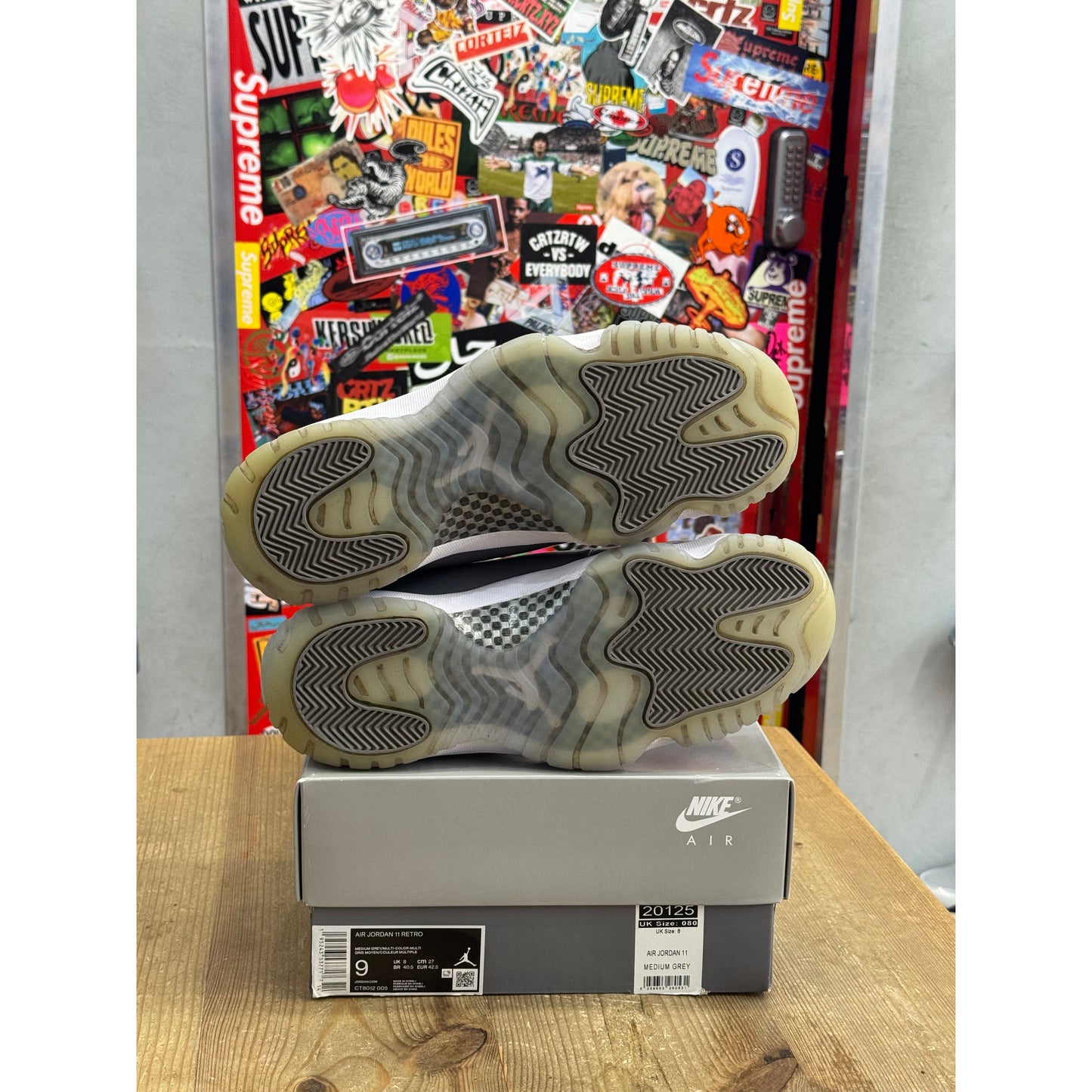 Jordan 11 Retro Cool Grey (2021) UK 8