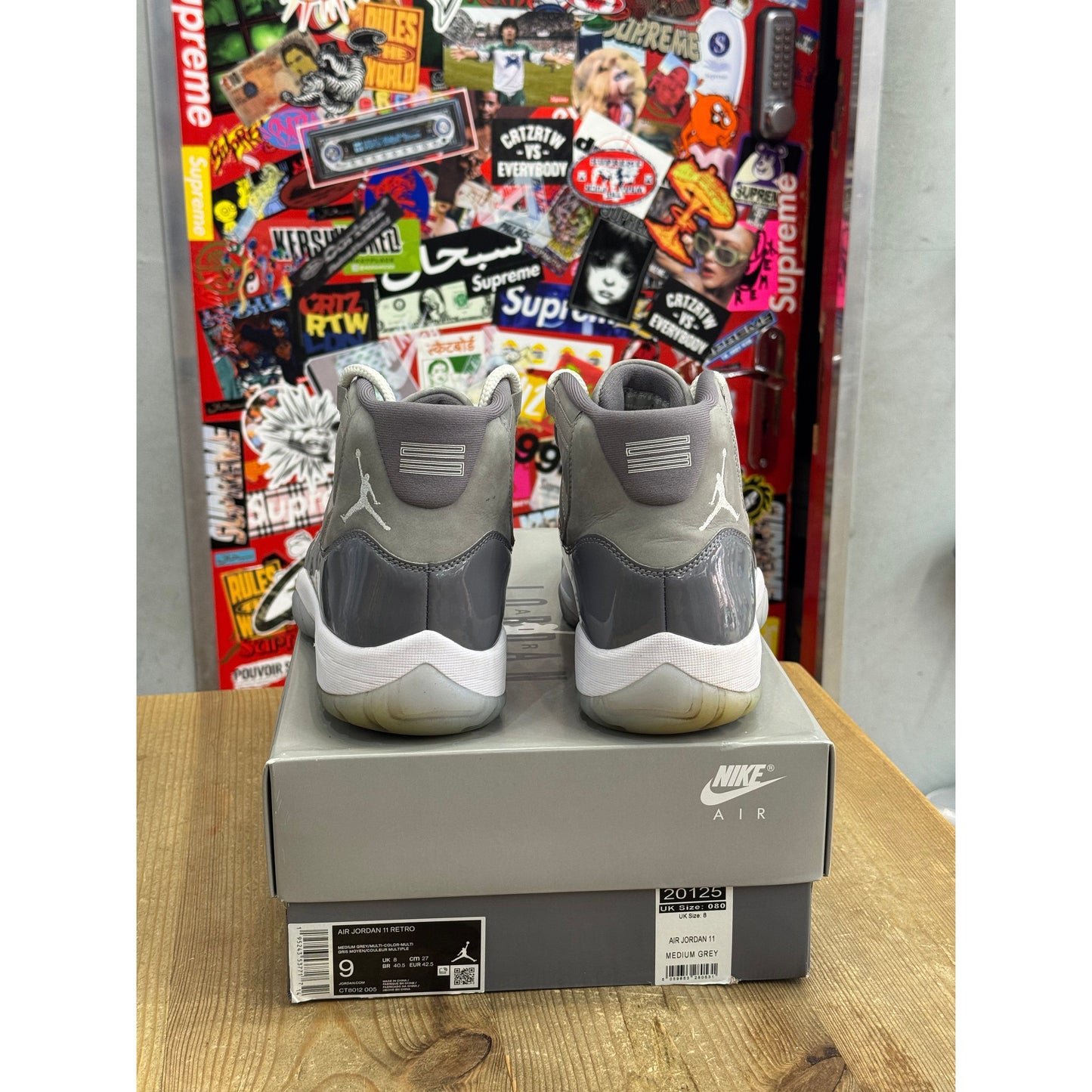 Jordan 11 Retro Cool Grey (2021) UK 8