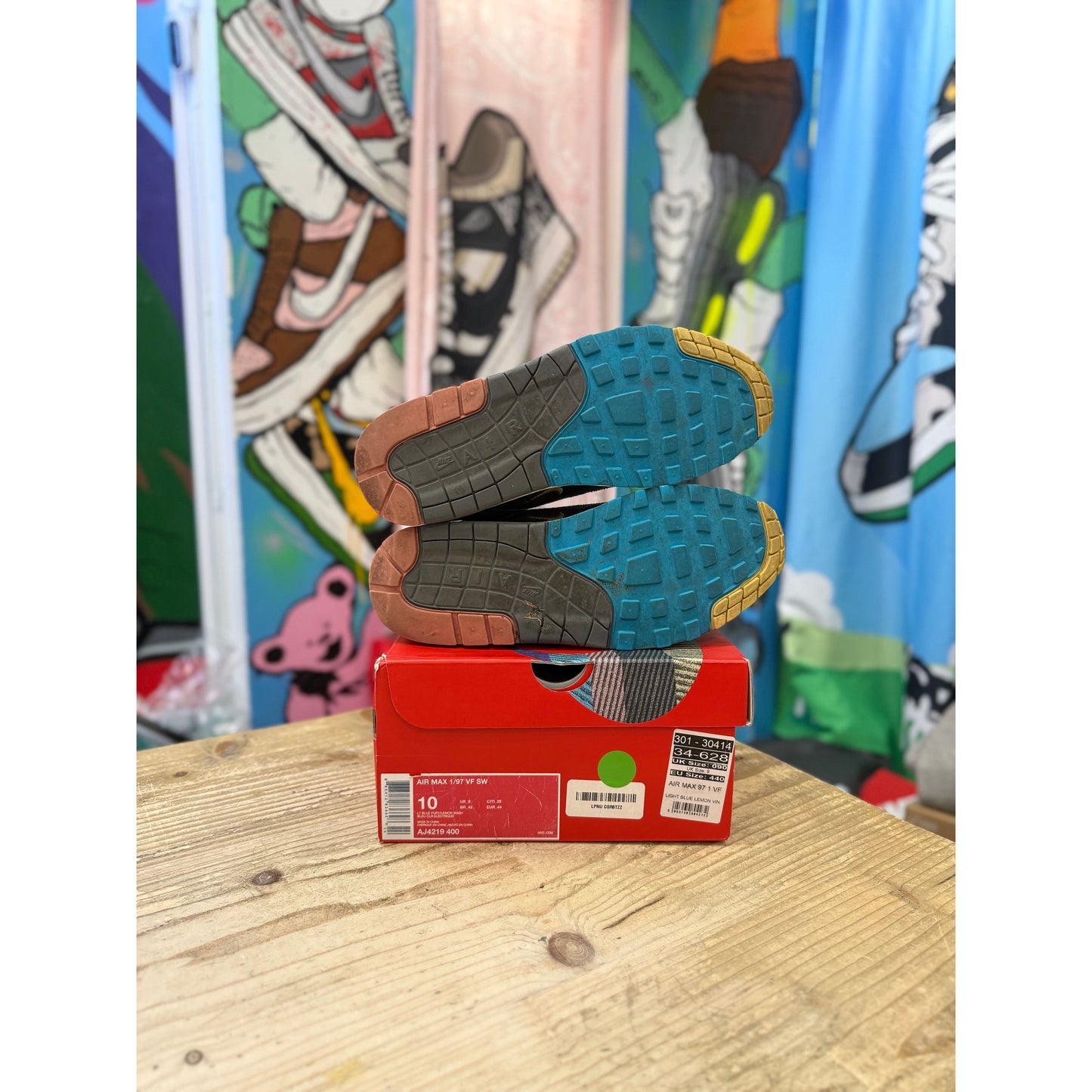 Nike Air Max 1/97 Sean Wotherspoon UK 9.