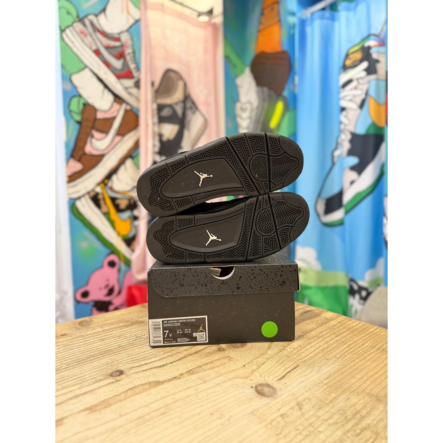 Jordan 4 Black Cat GS (2025) UK6