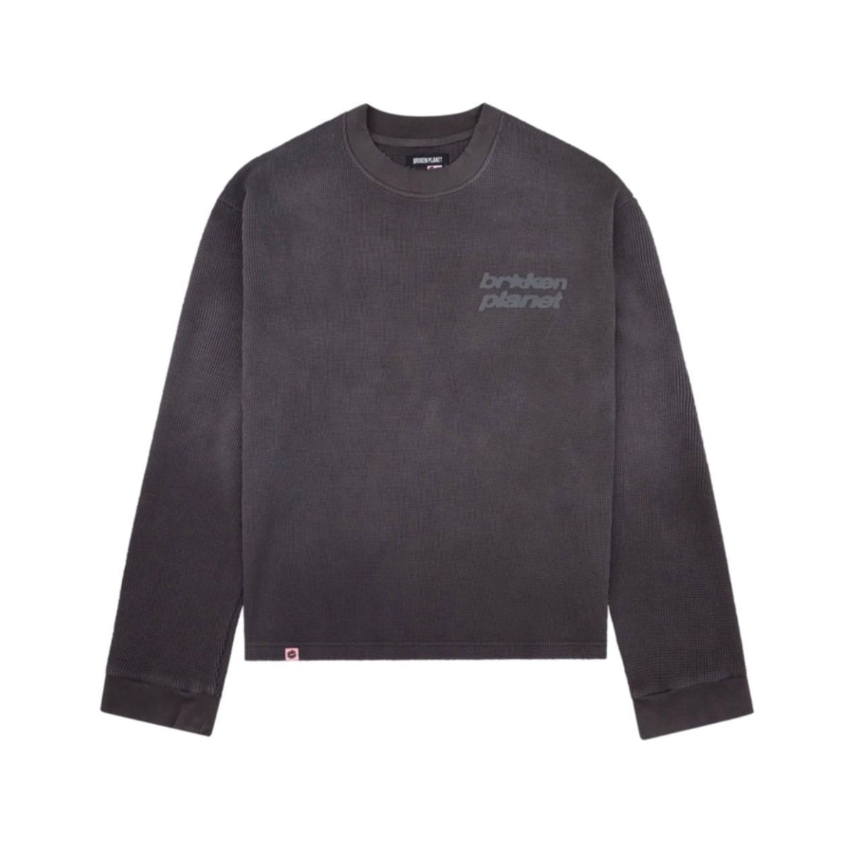 STAR LOGO SUNFADED WAFFLE LONG SLEEVE