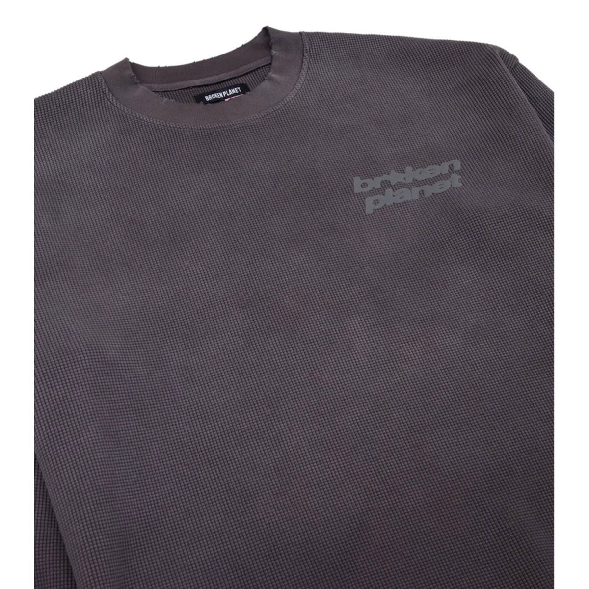 STAR LOGO SUNFADED WAFFLE LONG SLEEVE