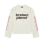 BROKEN PLANET VANILLA WHITE ALL STARS WAFFLE LONG SLEEVE