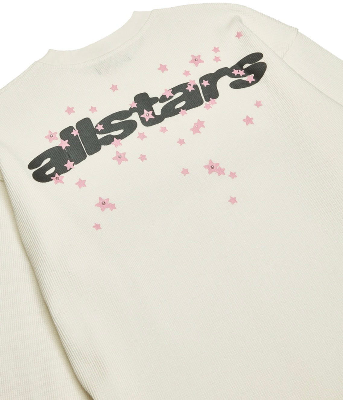 BROKEN PLANET VANILLA WHITE ALLSTARS WAFFLE LONG SLEEVE