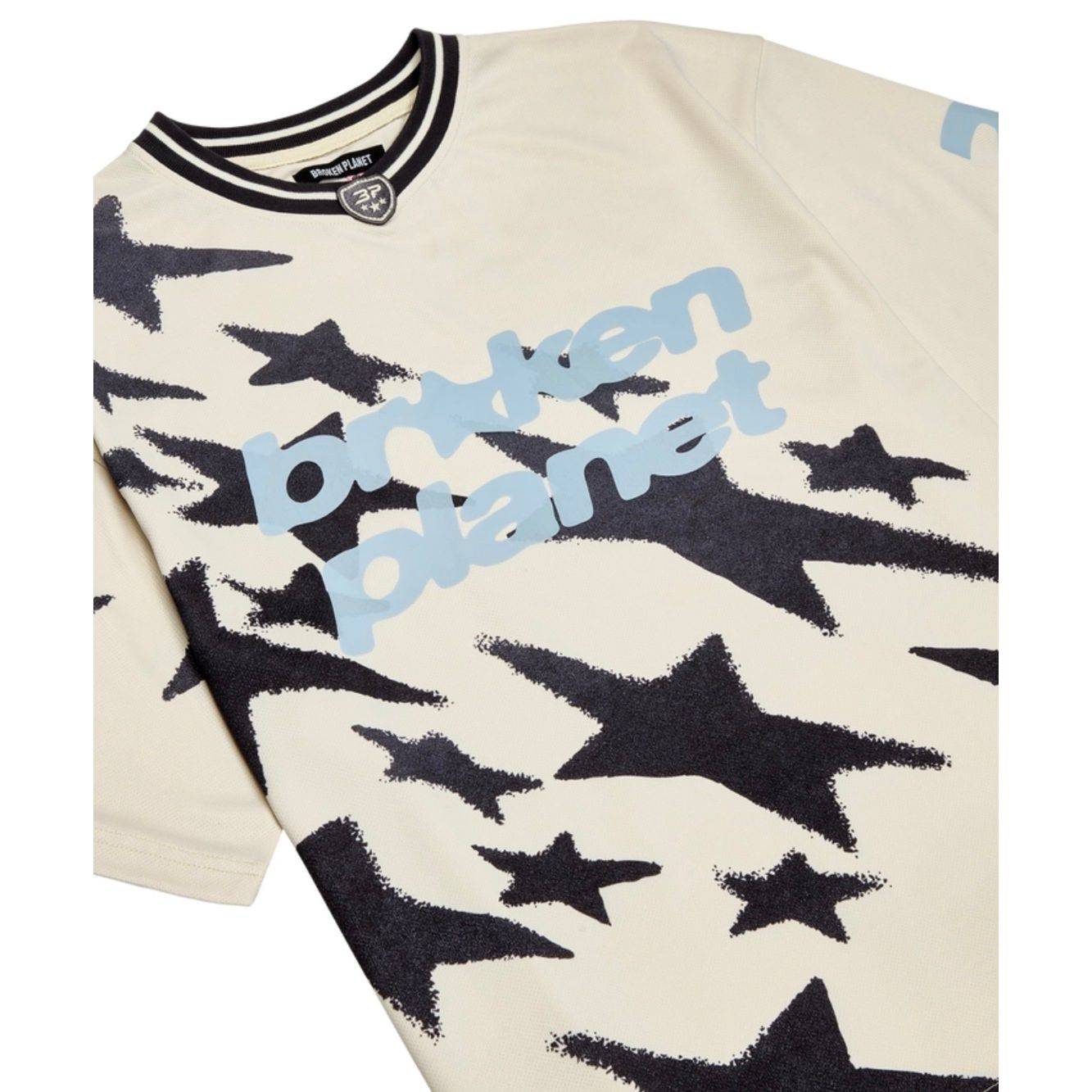 BPM ALLSTARS FOOTBALL JERSEY VANILLA WHITE SKY BLUE