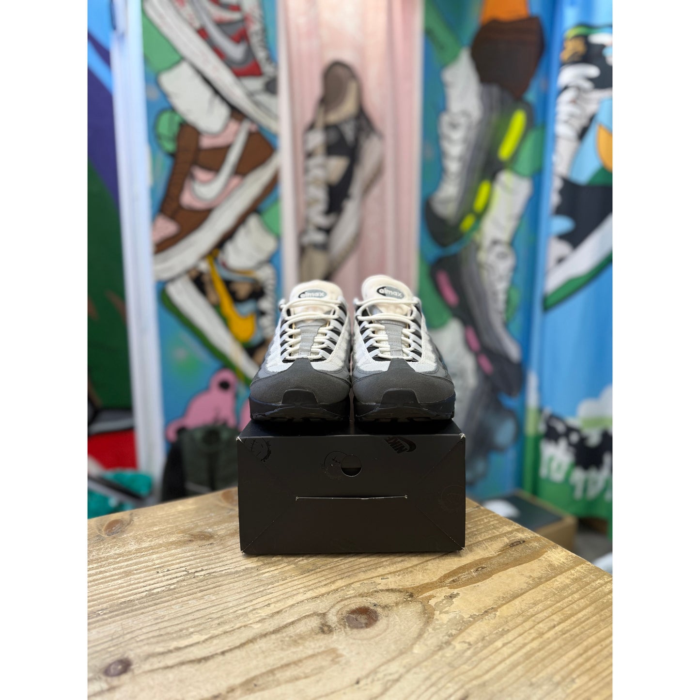 Nike Air Max 95 Jewel Swoosh Grey UK 8.5