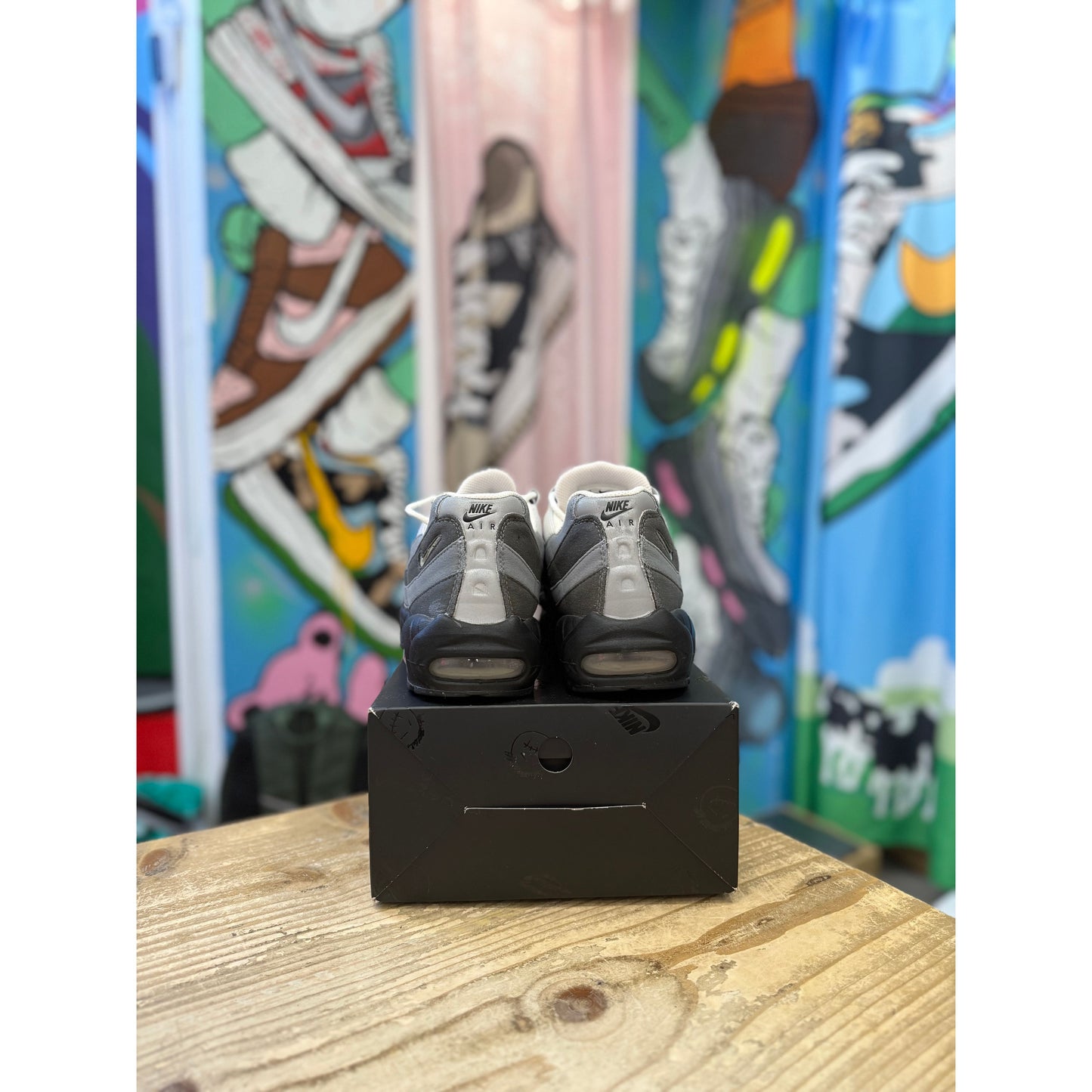 Nike Air Max 95 Jewel Swoosh Grey UK 8.5