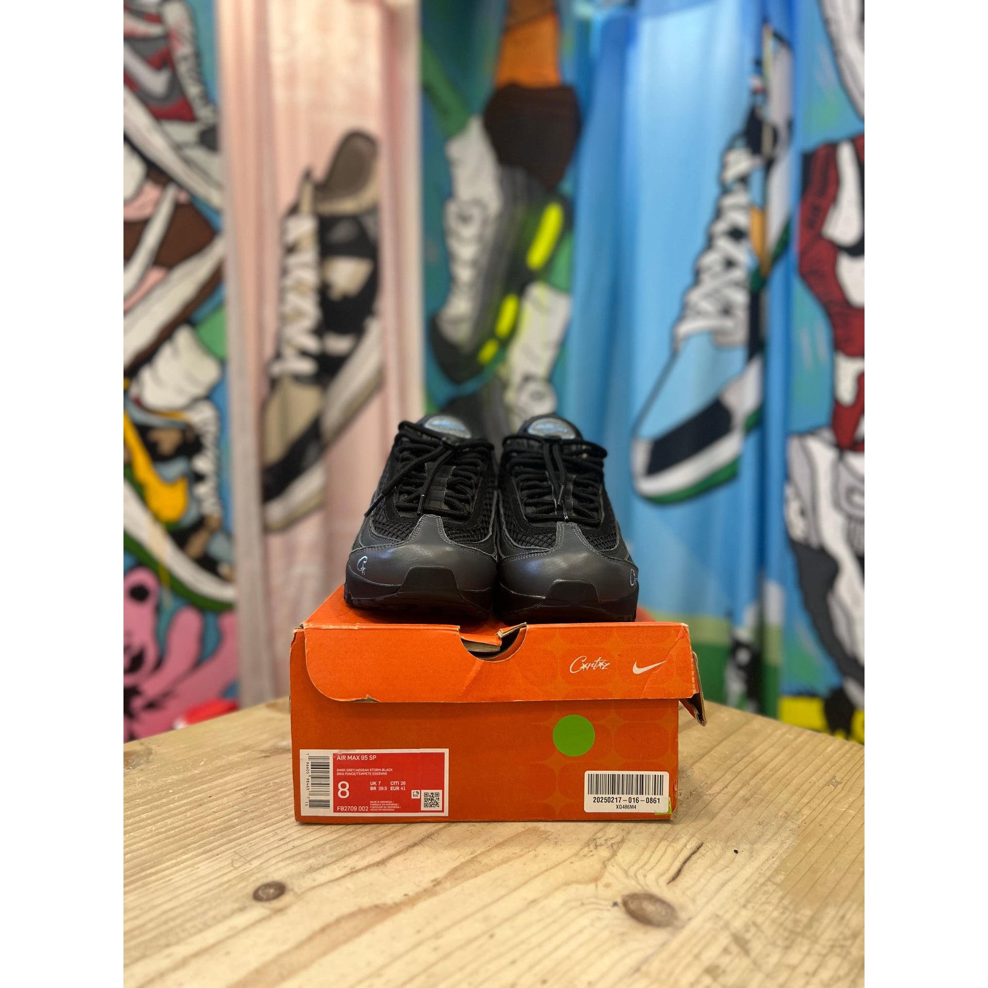 Air Max 95 Corteiz Aegean Storm UK7 Nike KershKicks