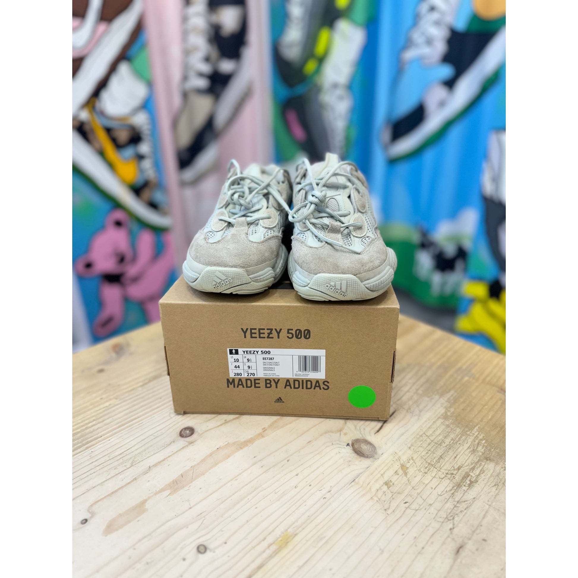 Yeezy 500 Salt UK 9.5 by Yeezy in Shoes. Available at KershKicks for £115.00. A must-have for fans of Yeezy looking to elevate their style with this Kershkicked.