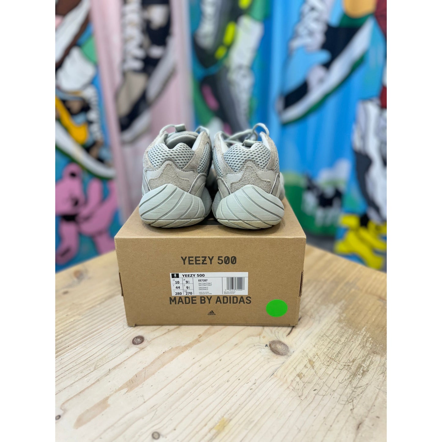 Yeezy 500 Salt UK 9.5 by Yeezy in Shoes. Available at KershKicks for £115.00. A must-have for fans of Yeezy looking to elevate their style with this Kershkicked.