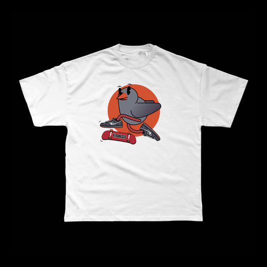 City Pigeon Skate Tee