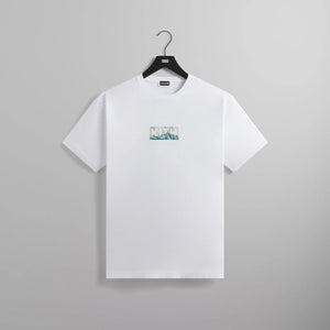 KITH x Columbia コラボ Tシャツ ホワイト 注目コラボ】Kith × Columbia Box Logo Tee (KITH NYC/Tシャツ