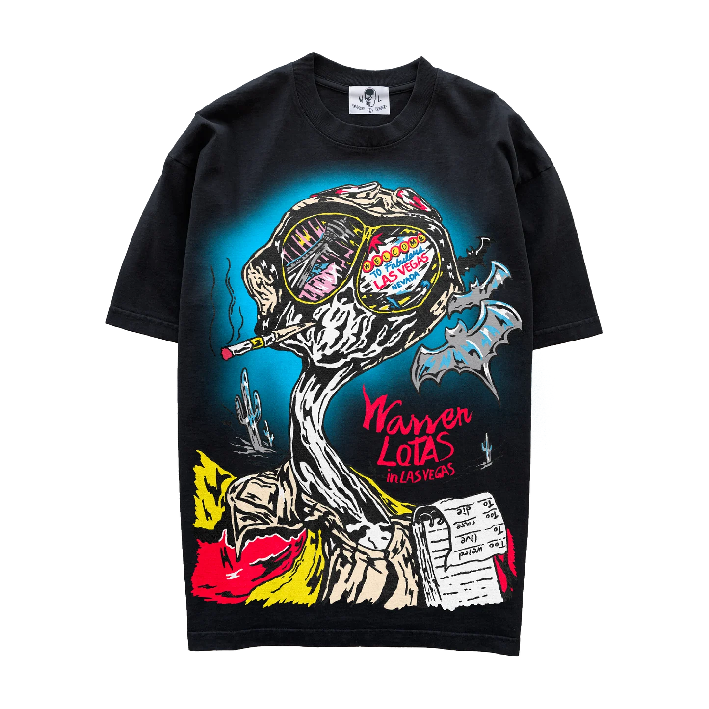 Warren Lotas Loathing T-Shirt - Black