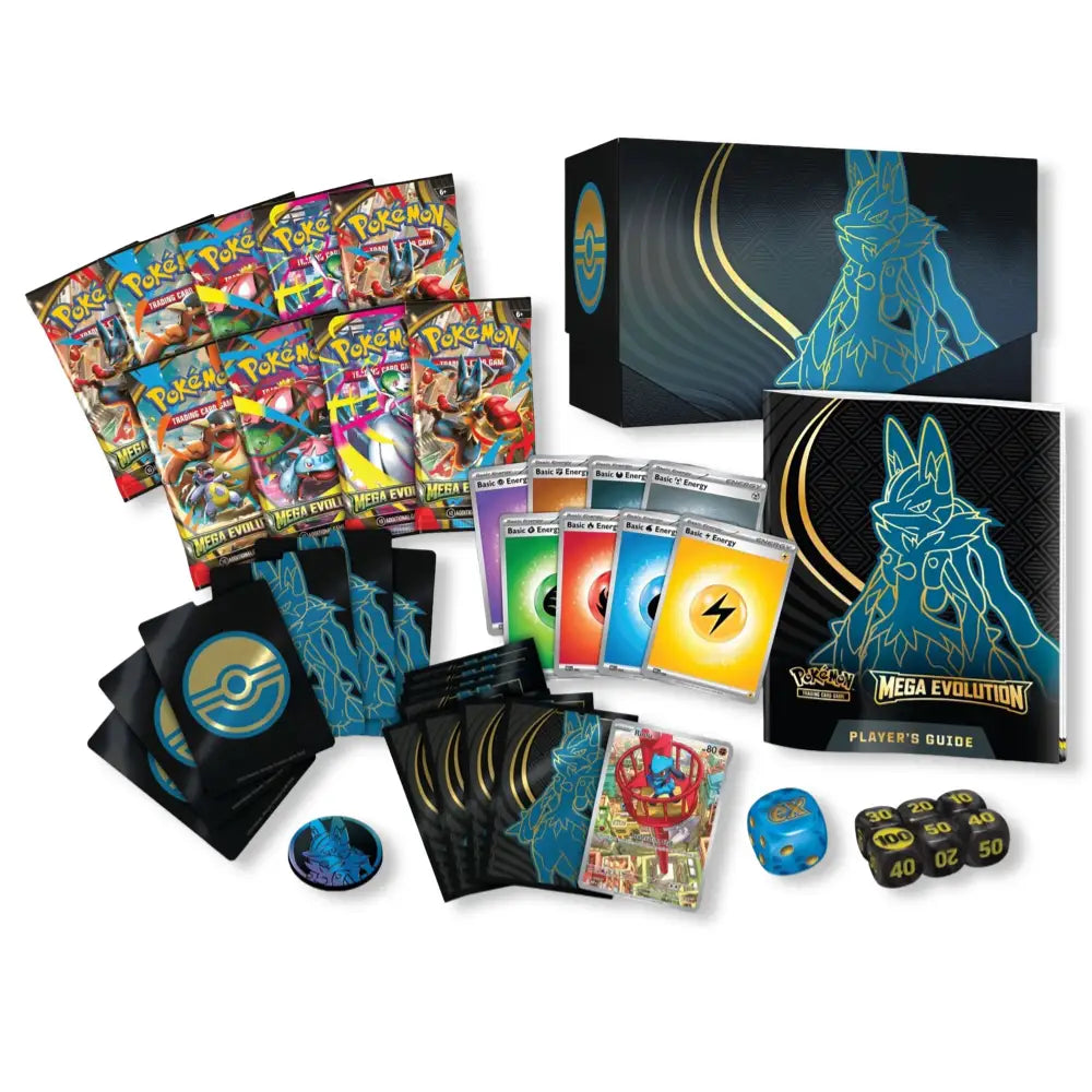 Pokemon Mega Evolution Mega Lucario Elite Trainer Box