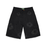Denim Tears Mono Wreath Cargo Short Black