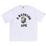 BAPE Sta College Relaxed Fit Tee White