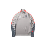 Palace x Nike England Dri-FIT Strike Drill Top Pewter Grey/Cool Grey/Bright Crimson