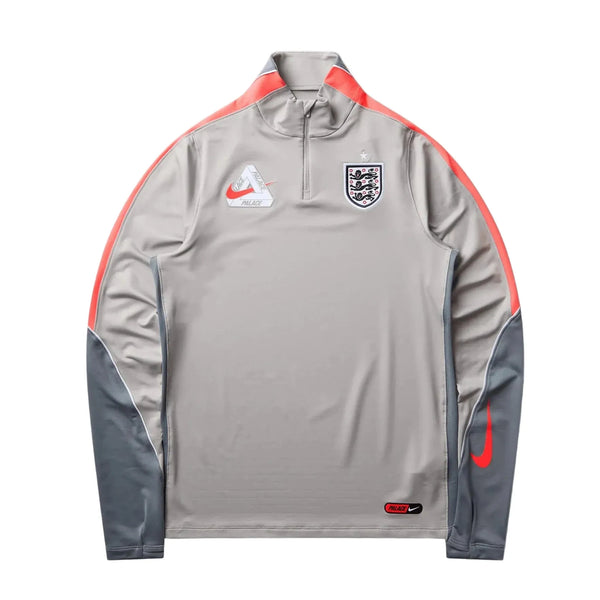 Palace x Nike England Dri-FIT Strike Drill Top Pewter Grey/Cool