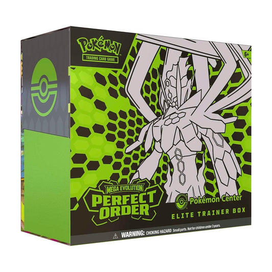 2026 Pokémon Mega Evolution-Perfect Order Pokémon Center Elite Trainer Box