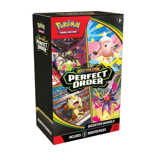 2026 Pokémon Mega Evolution Perfect Order Booster Bundle