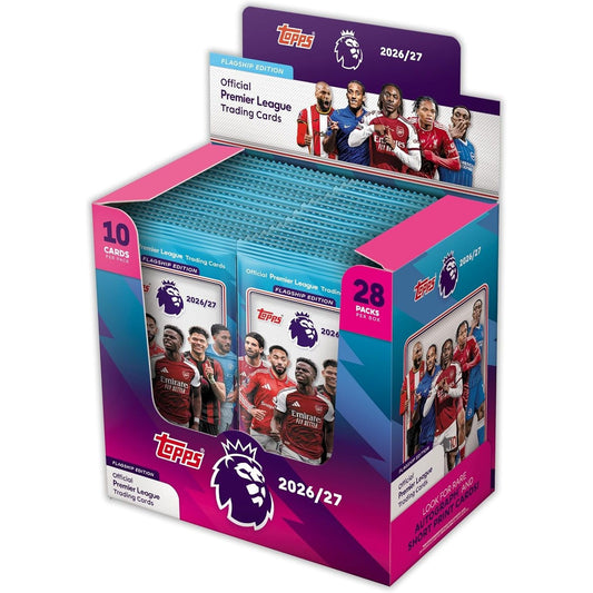 2026/2027 Topps Flagship Premier League Full Box (No Shrink wrap)