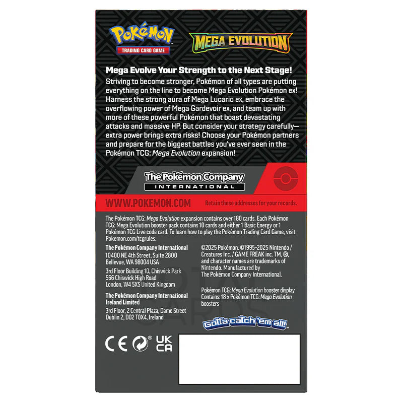 pokemon mega evolution base set booster box Pokémon Mega Evolution - Base Set Half Booster Box | Pokémon