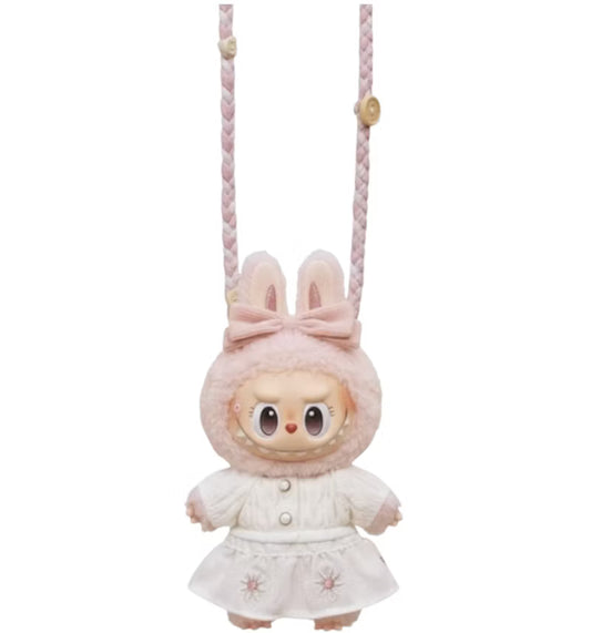 Pop Mart Labubu The Monsters Mokoko Fall into Sweaters Series Vinyl Plush Pendant