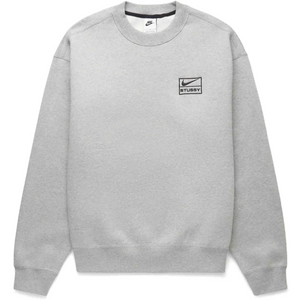Nike x Stussy Crew Fleece Grey SS23 Nike KershKicks