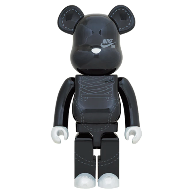Bearbrick NIKE SB 2020 1000% Black by Bearbrick in Clothing Accessories. Available at KershKicks for £1250.00. A must-have for fans of Bearbrick looking to elevate their style with this Accessories.