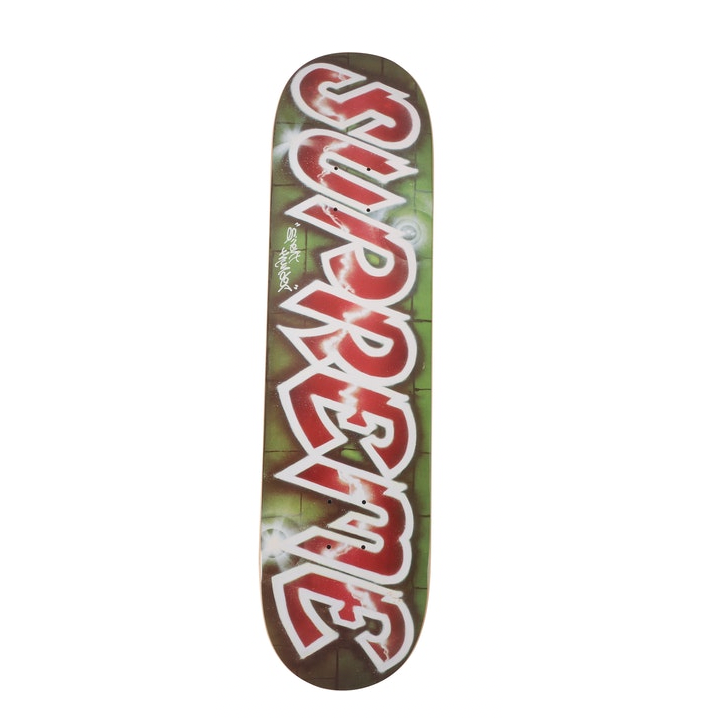Supreme Lee Quinones Lee Logo Skateboard Deck Red