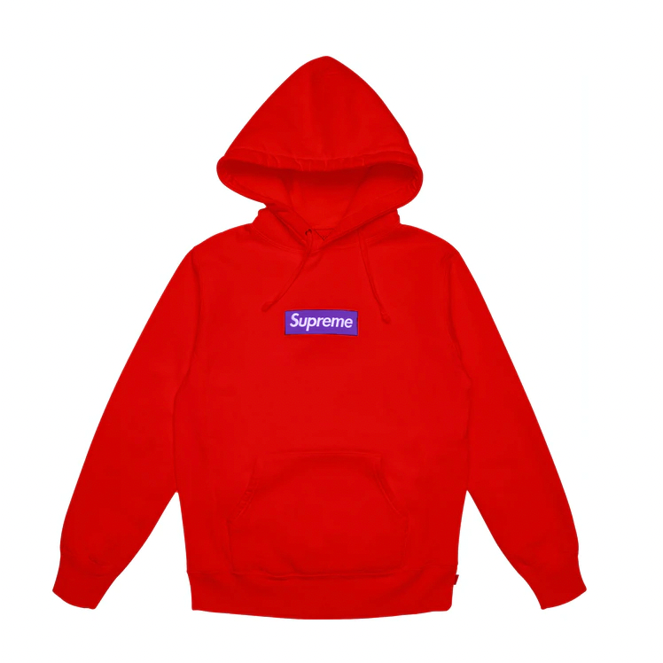 Supreme Box Logo Hooded Sweatshirt (FW17) Red | Supreme | KershKicks