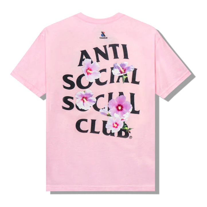 Anti Social Social Club Case Study Mugunghwa T-shirt Pink