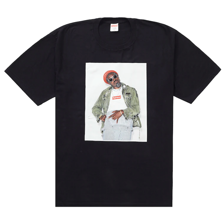 Supreme André 3000 Tee Black