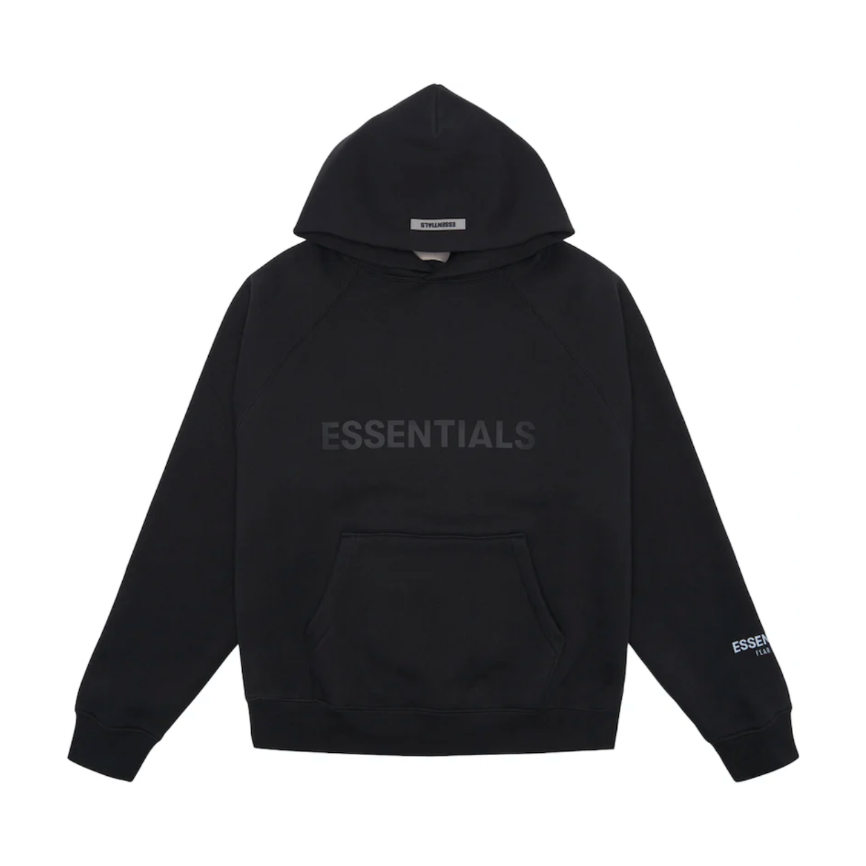 Fear of God Essentials Pullover Hoodie Applique Logo by Fear Of God in Uncategorized. Available at KershKicks for £200.00. A must-have for fans of Fear Of God looking to elevate their style with this Hoodie.