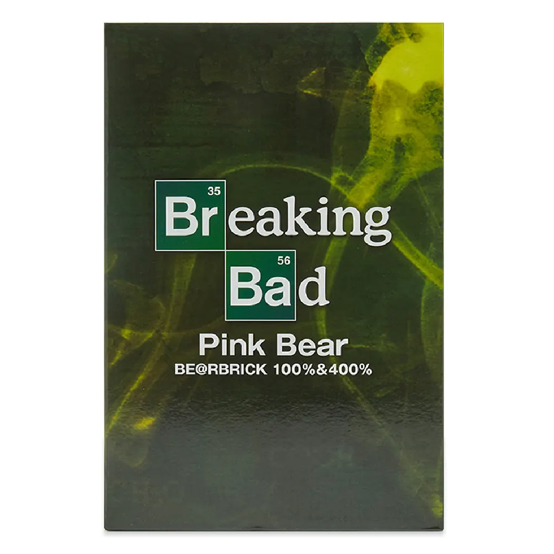 Bearbrick Breaking Bad Pink Bear 400%