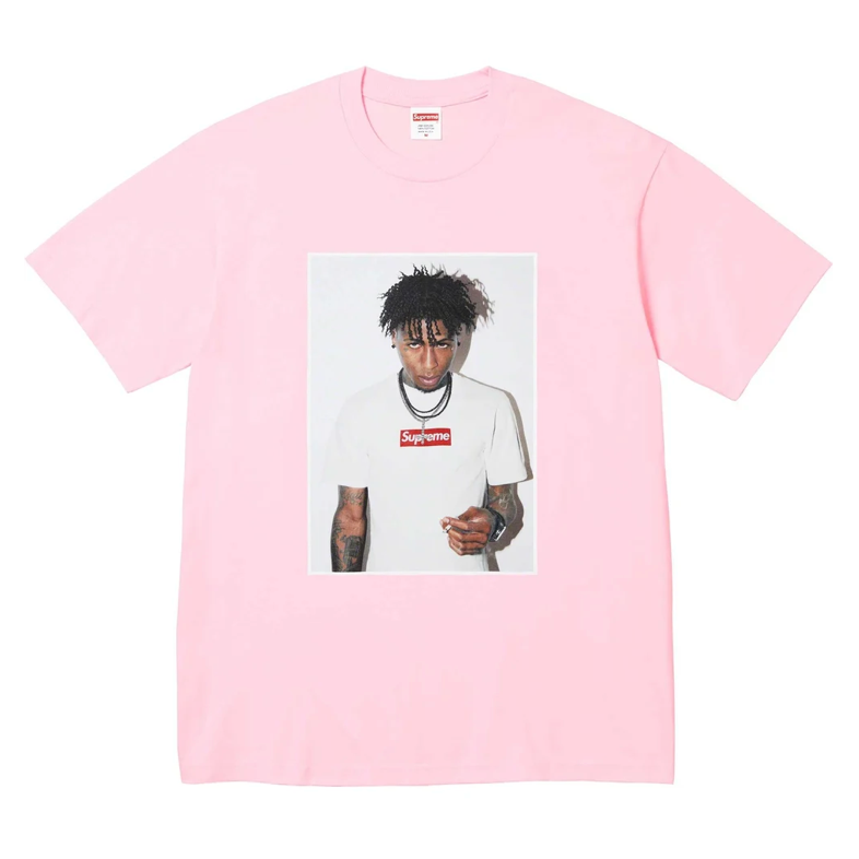 Supreme NBA Youngboy Tee Pink