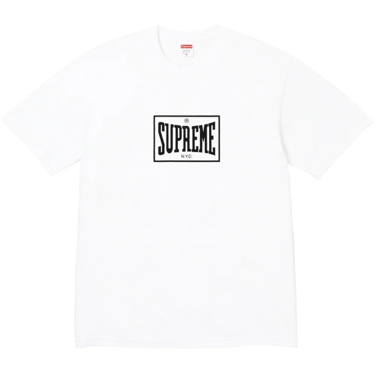 Supreme Warm Up Tee White