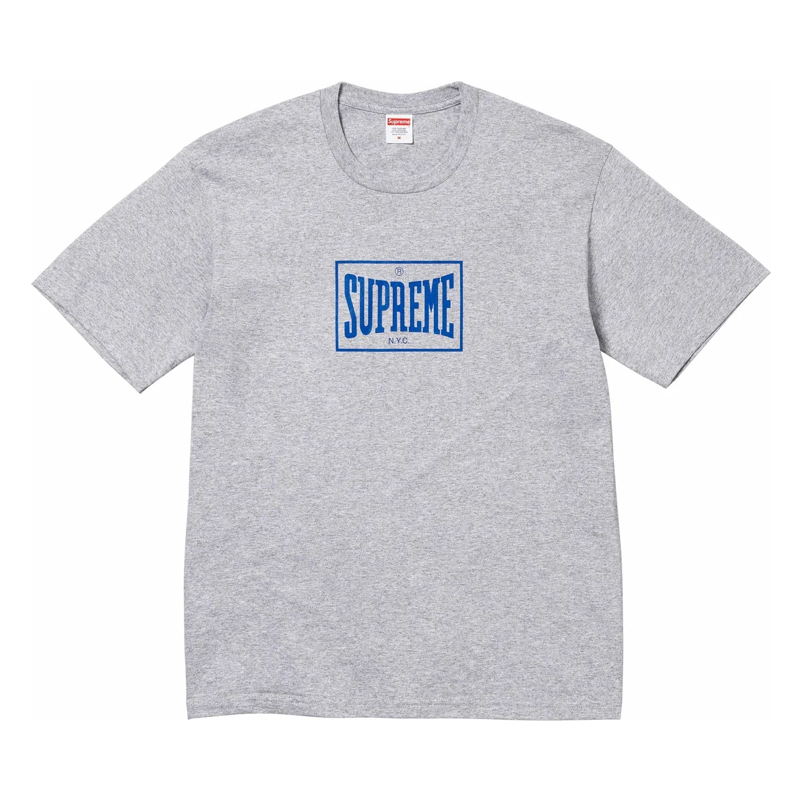 Supreme Warm Up Tee Grey