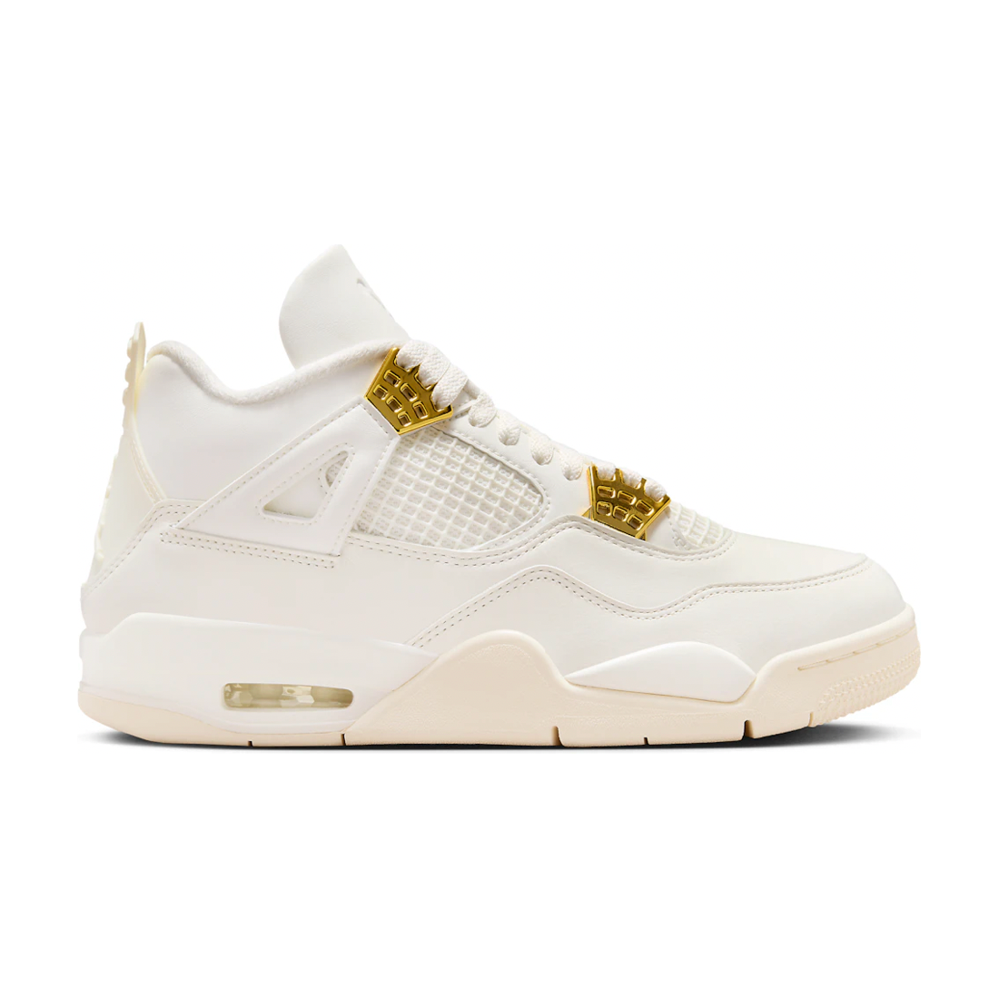 Jordan 4 Retro Metallic Gold (Women's)