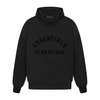 Fear of God Essentials Arch Logo Hoodie Jet Black