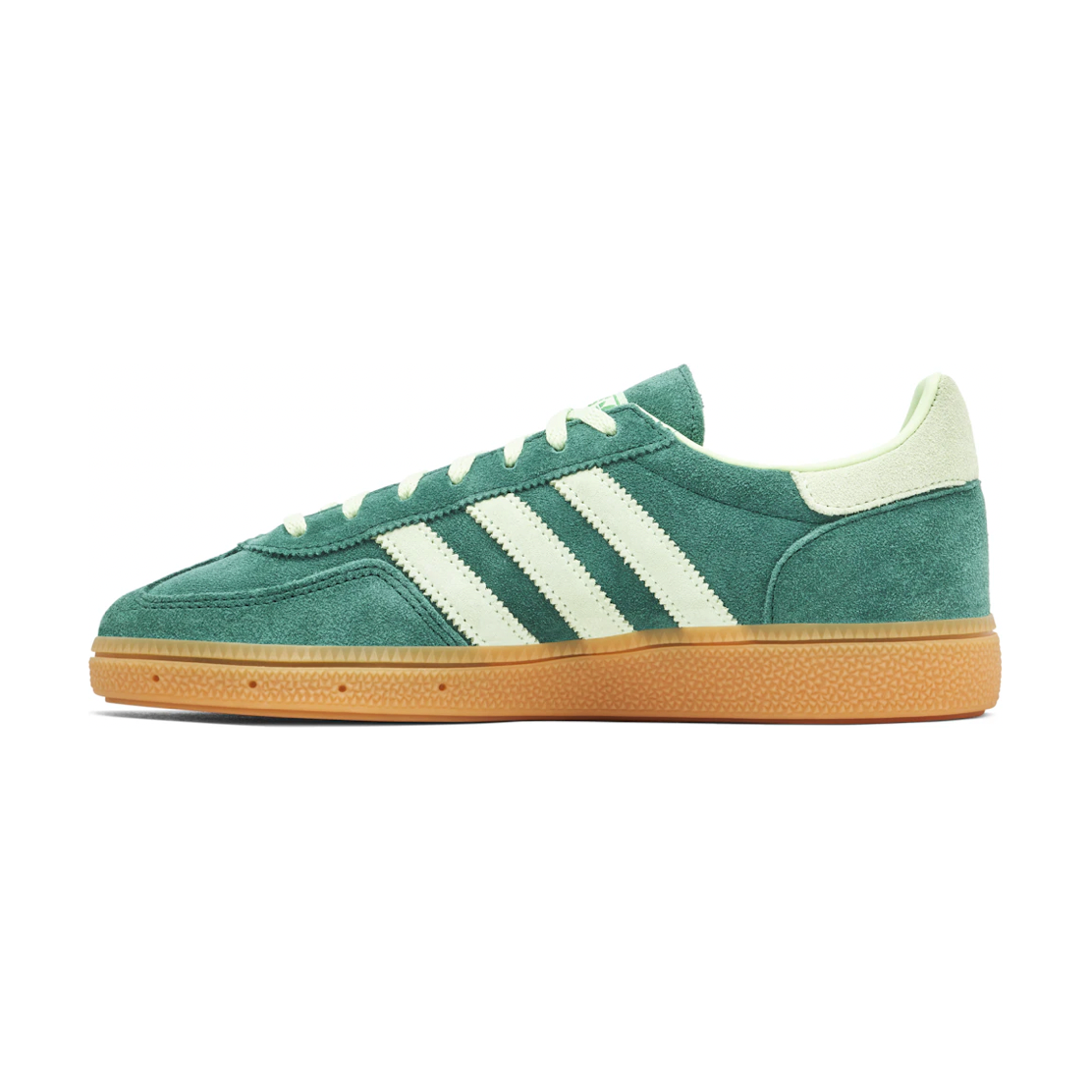adidas Handball Spezial Collegiate Green Semi Green Spark (Women's) by Adidas in Shoes. Available at KershKicks for £130.00. A must-have for fans of Adidas looking to elevate their style with this Shoes.