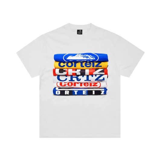 Corteiz Stack Tee White