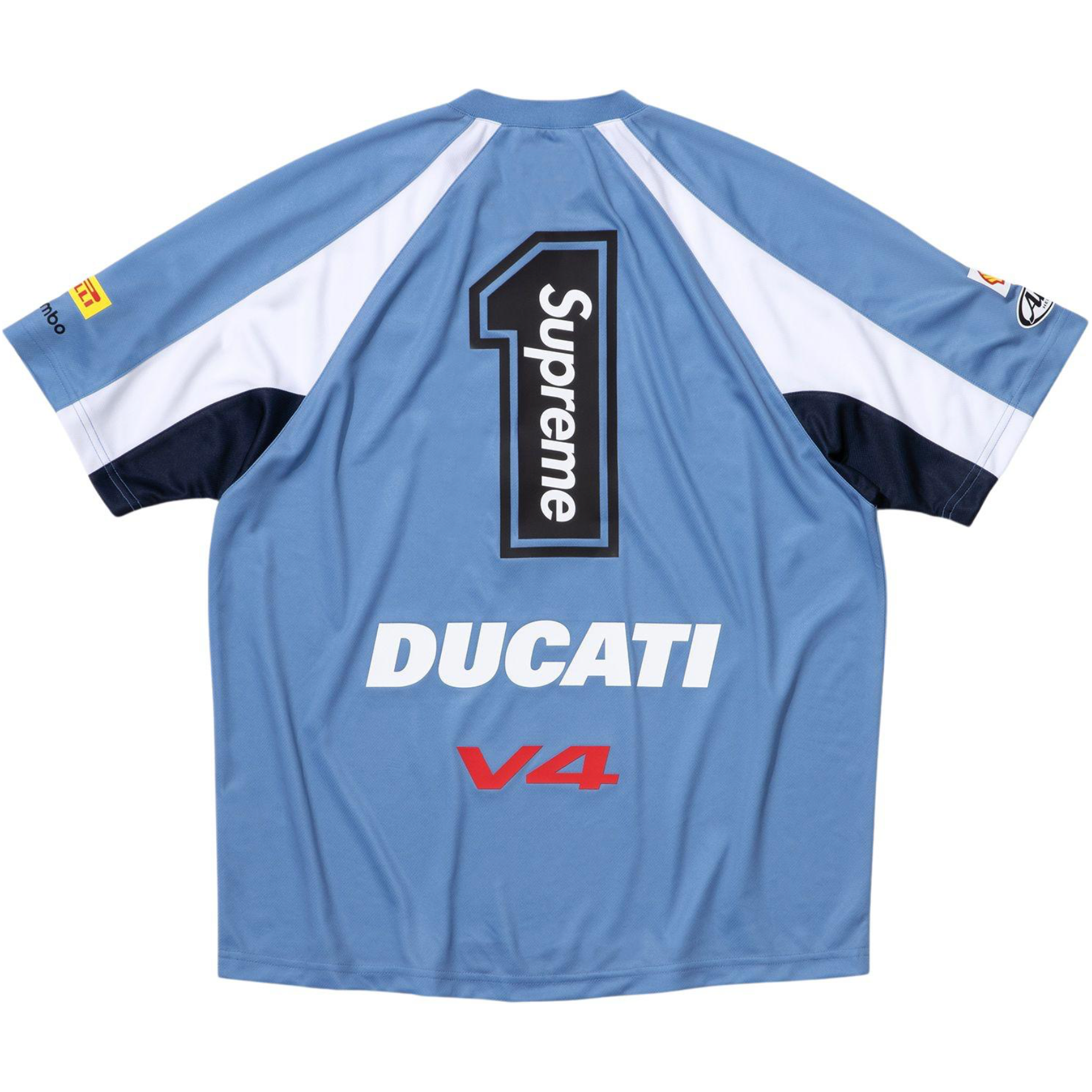 SUPREME®/DUCATI® SOCCER JERSEY BLUE | Supreme | KershKicks SUPREME®/DUCATI® SOCCER JERSEY BLUE | Supreme | KershKicks