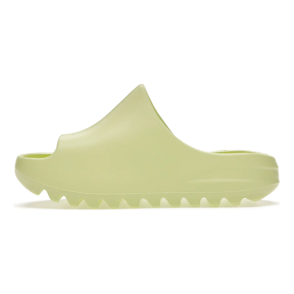 Yeezy Slide Green Glow Kids Adidas KershKicks
