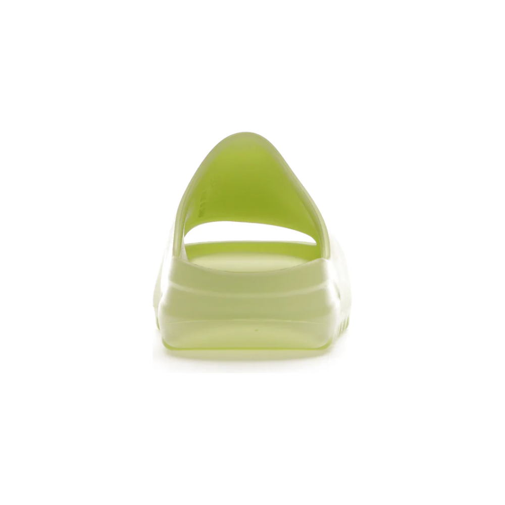 Yeezy Slide Green Glow (Kids) by Adidas in Shoes. Available at KershKicks for £125.00. A must-have for fans of Adidas looking to elevate their style with this Kids Trainers.