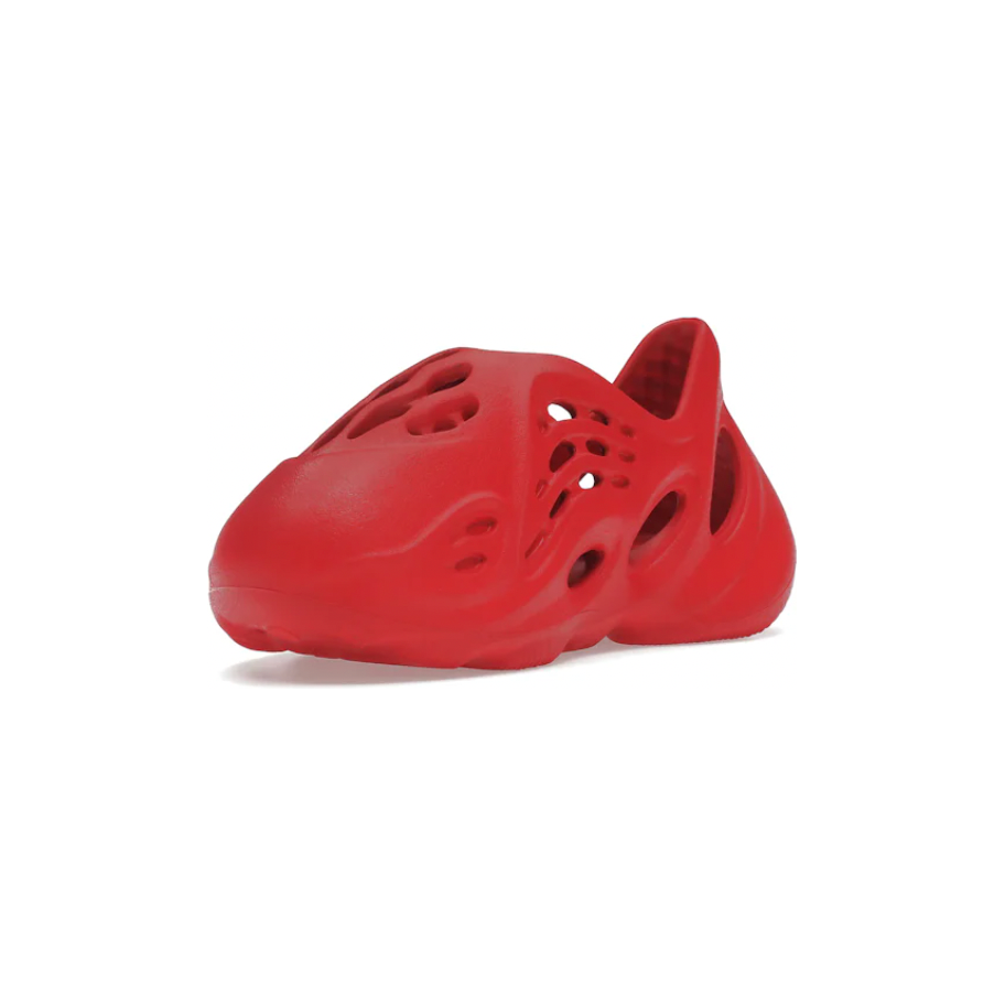 Yeezy Foam RNNR Vermillion (Kids) by Adidas in Shoes. Available at KershKicks for £200.00. A must-have for fans of Adidas looking to elevate their style with this Kids Trainers.