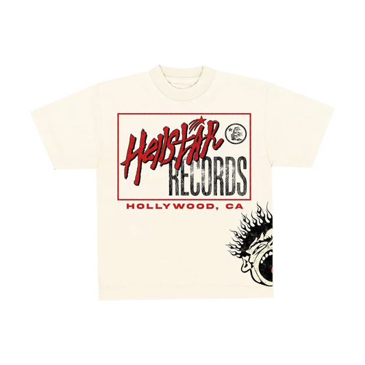 Hellstar Records T-Shirt by Hellstar in Clothing. Available at KershKicks for £0.00. A must-have for fans of Hellstar looking to elevate their style with this T-Shirt.