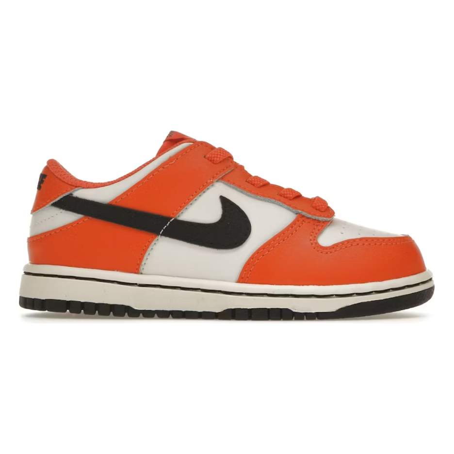 Nike Dunk Low Halloween (2022) (TD) by Nike in Shoes. Available at KershKicks for £65.00. A must-have for fans of Nike looking to elevate their style with this Kids Trainers.