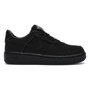 air force 1 x stussy triple black