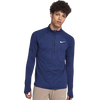 Nike Element Long Sleeve Running 1/4 Zip Navy